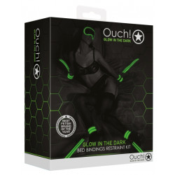Ouch! Glow Kit de restriction pour Lit phosphorescents Bed Bindings